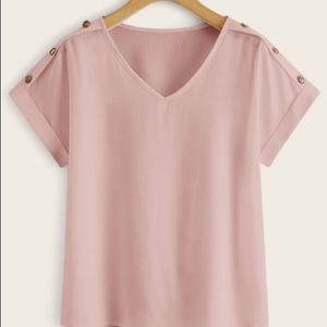 NEW SHEIN button detail blouses